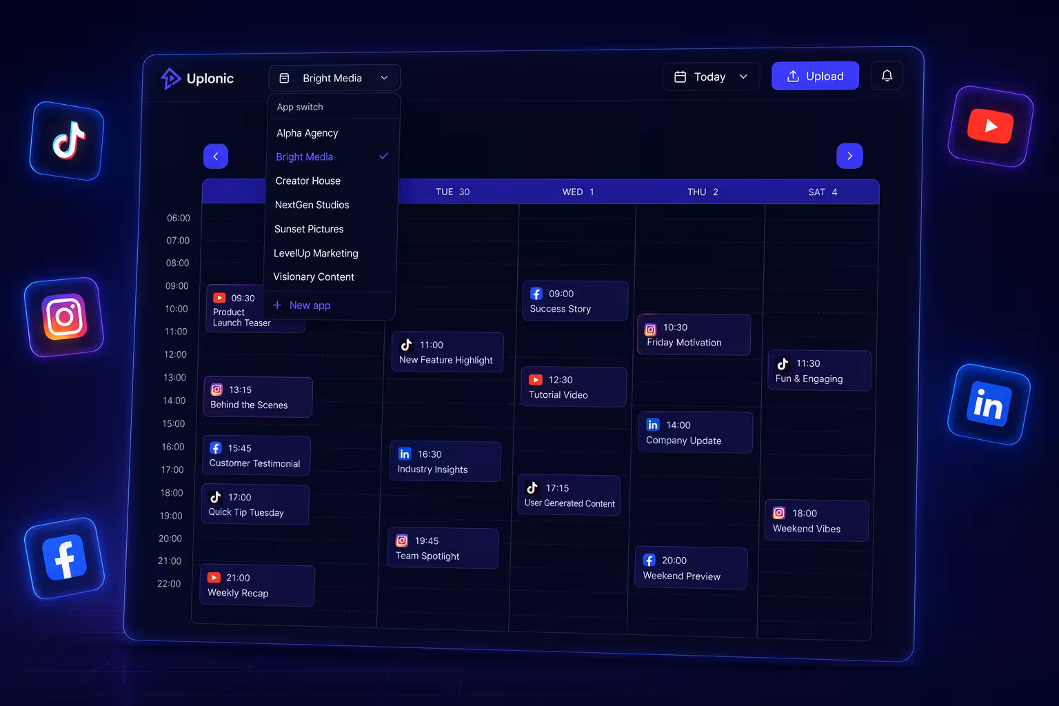 Multi-client management, fully secure