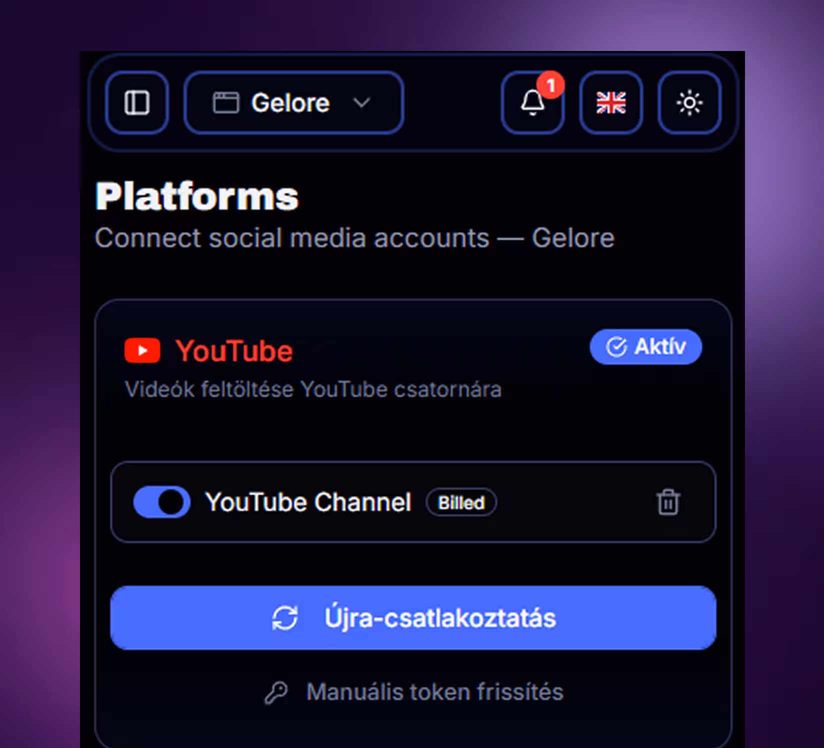 Multi platform publishing